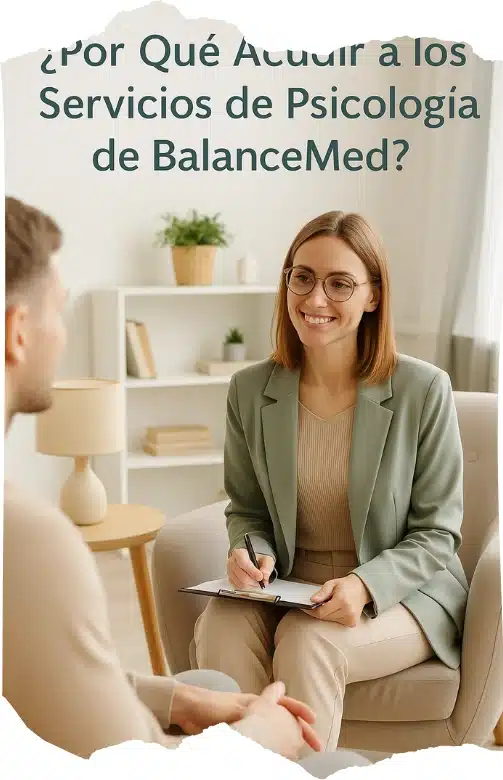 Servicios de psicología de Balancemed Psicologos